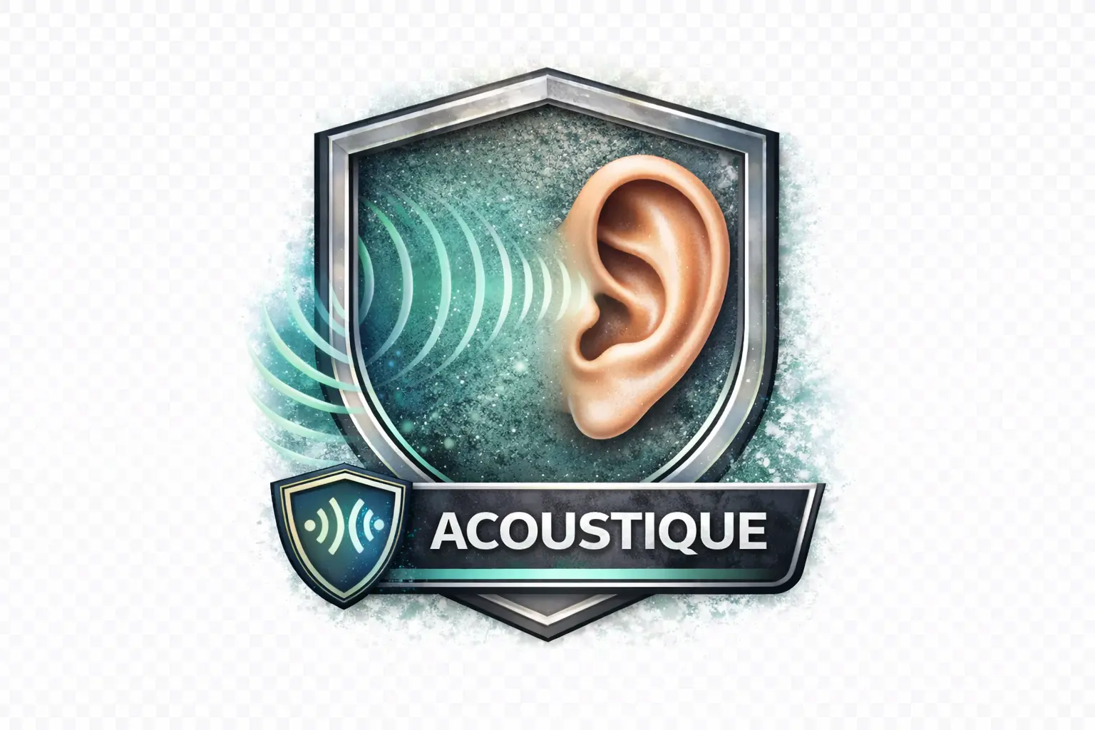 Flocage acoustique pour absorption sonore et confort acoustique